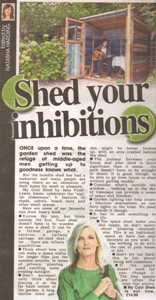 The Sun features my cool shed
