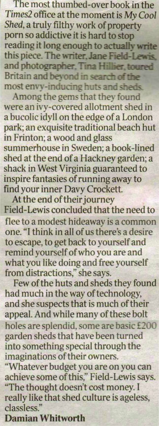 my cool shed by jane field-lewis