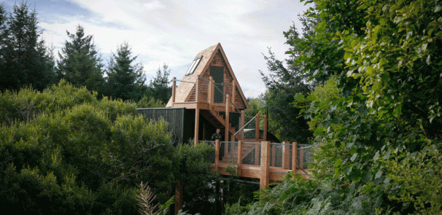 Amazing Spaces treehouse